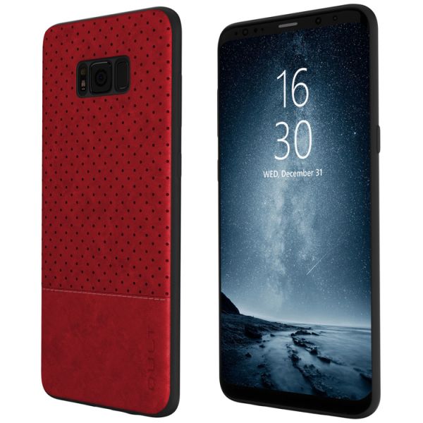 Back Case Qult "Drop" für Samsung G950 S8, rot